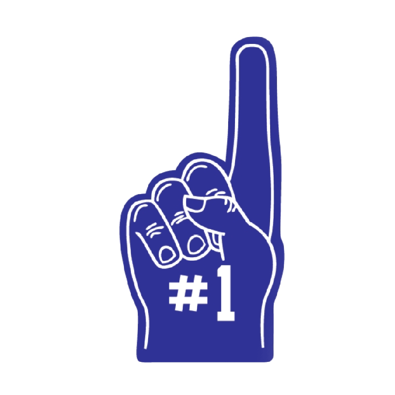 Foam Fingers (25) Natural Balance Xibeo Portables trade show